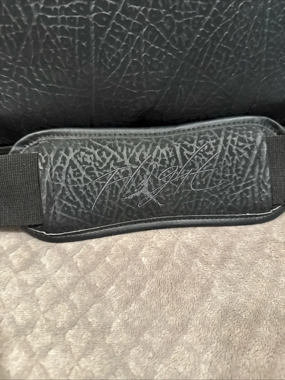 Jordan Elephant Print Black/Black Laptop Case/Brief Case - 437368 010